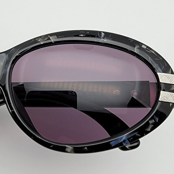 Christian Dior 2904 95 Black Marble Frame Purple Lens Sunglasses Austria 55-17 main image 5